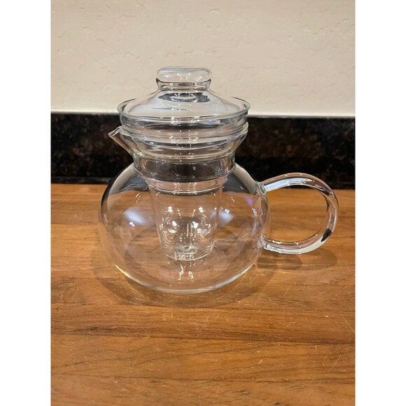 Other - Primula Clear Glass 40 oz Teapot w/ Infuser & Lid